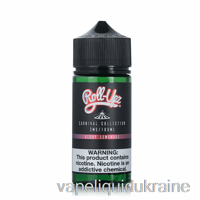 Vape Liquid Ukraine Carnival - Berry Lemonade by Juice Roll-Upz - 100mL 3mg